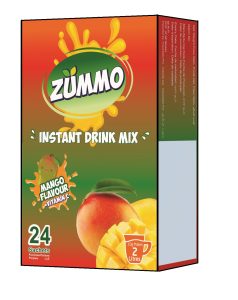 Mango flavored drink mix beverages
